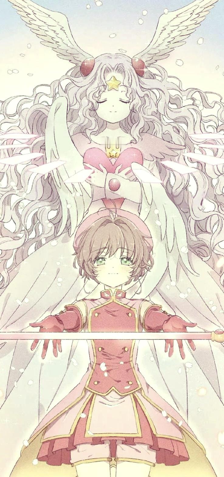 可爱卡通丨魔卡少女樱手机壁纸丨聊天背景