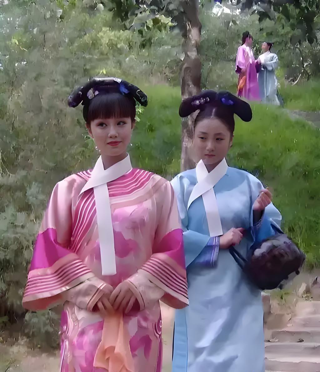 甄嬛传里最不正常的就是浣碧。她穿着浮光锦到处炫耀，身后还跟着一个伺候的小宫女，这