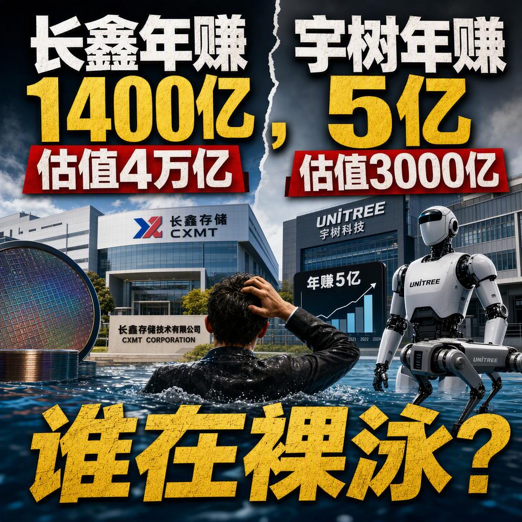 很多人以为市值越高的公司泡沫越大，可这次A股给出了相反的答案。长鑫科技8月17