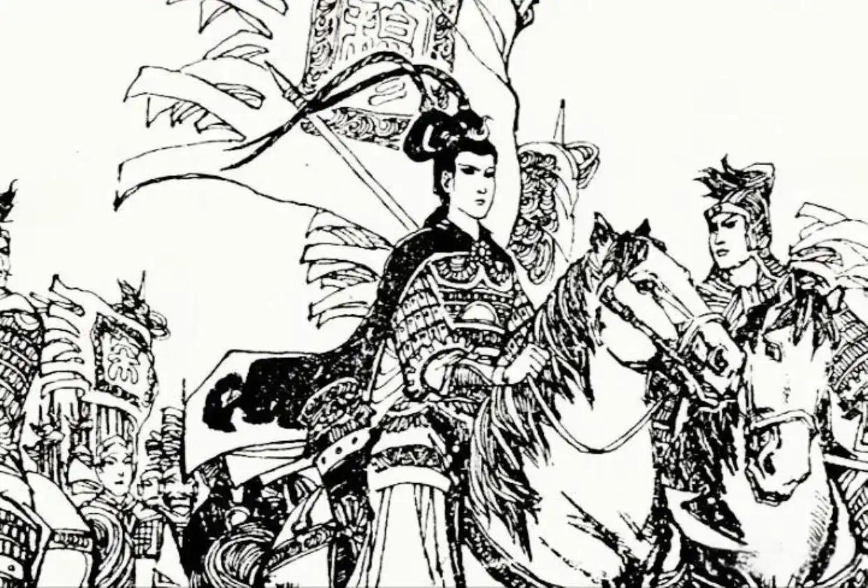 《三下南唐》里最能打的姑娘：一人一枪闯寿州，杀穿四道城门一个姑娘，一杆枪，一