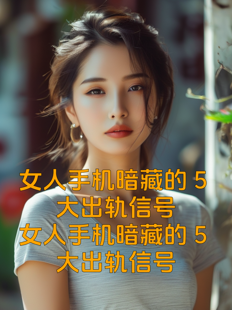 女人手机暗藏的5大出轨信号
