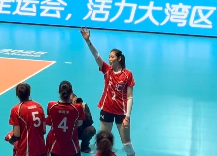 朱婷💥全运会河南女排杀疯了！！[666][666][666]朱婷领