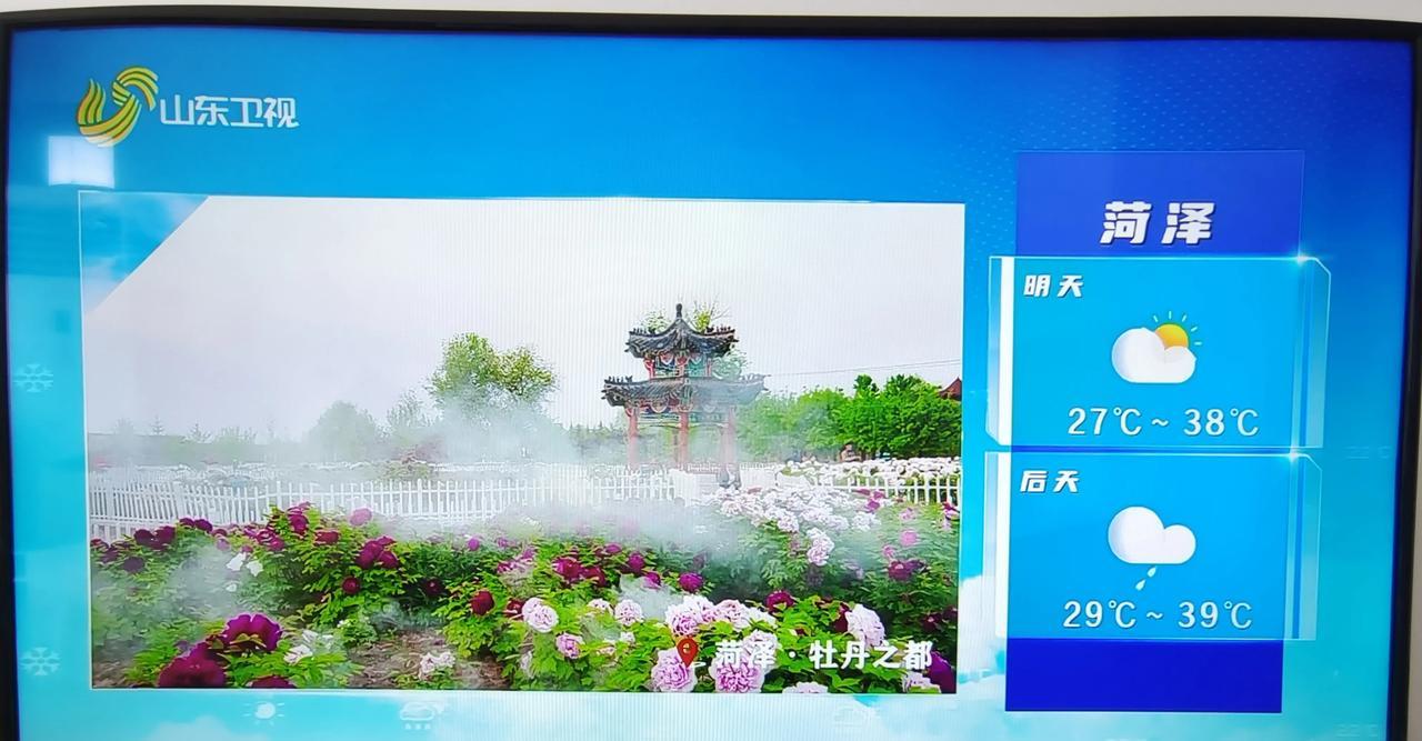 看前几天的天气预报，说13-15号，山东大部分地区会有超过40℃的高温，但是，昨