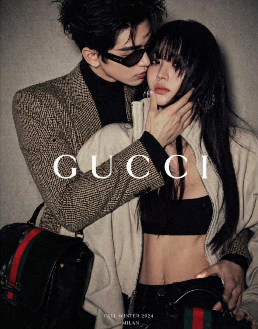 Gucci别试探了田作之赫…重新撰写内娱异性恋CP营业手册的程度🆘没人能平静的