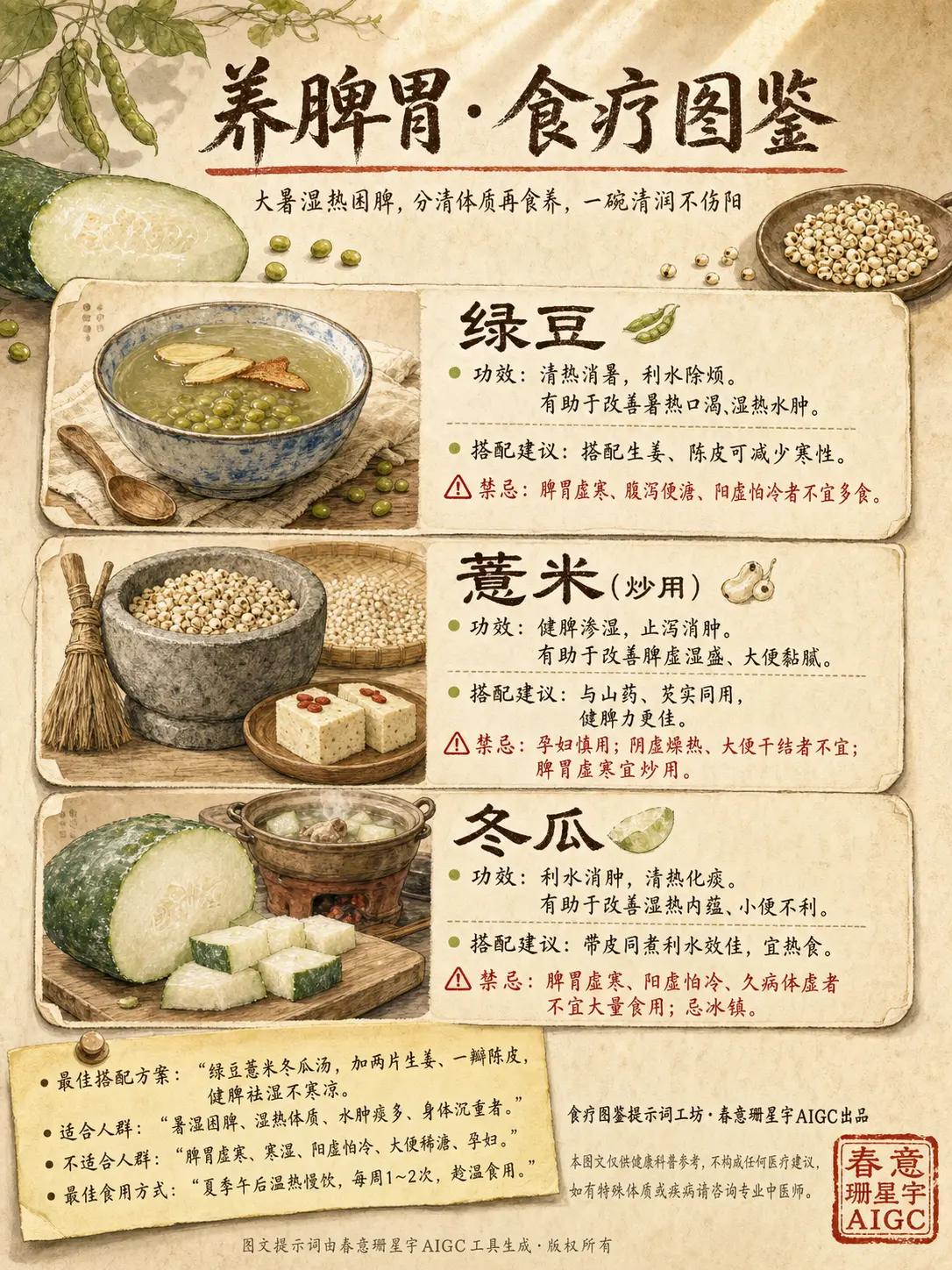 喝了二十年绿豆汤，竟然喝错了！🤯。你是不是一入伏就煮绿豆汤给全家喝？停！脾胃虚