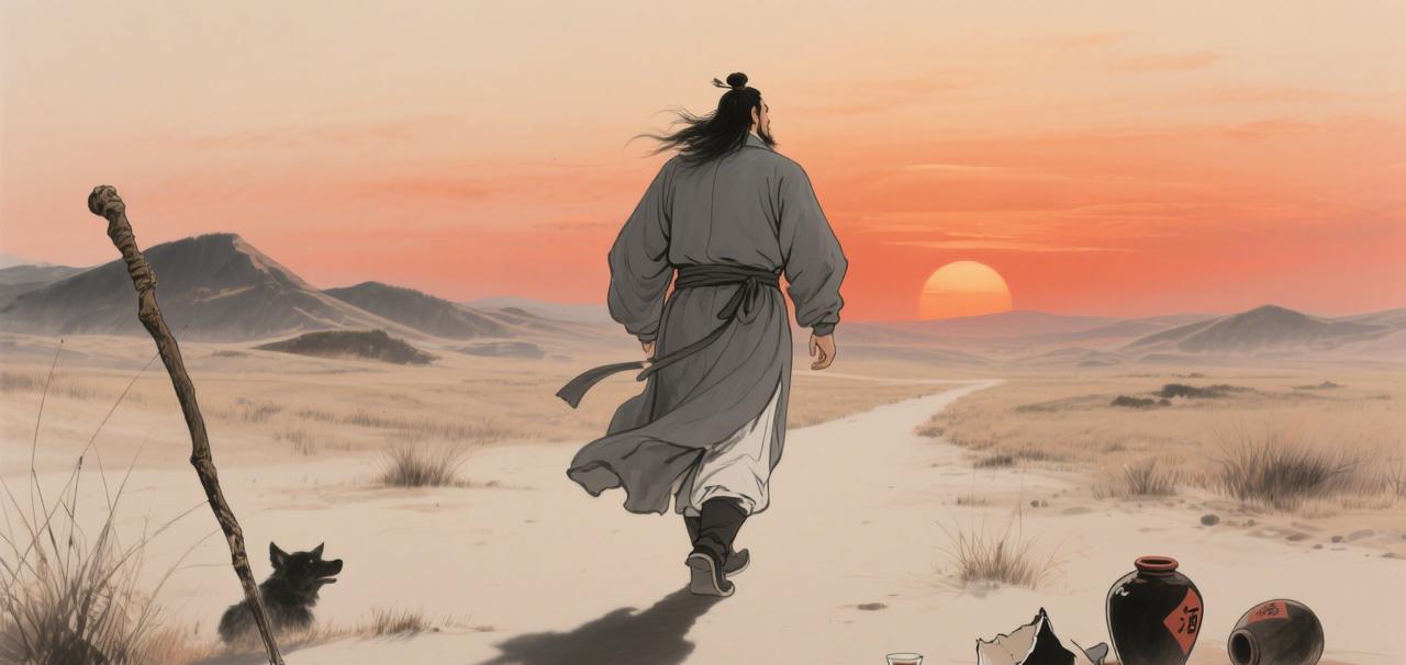都说金庸江湖要开挂才能混出头，可你们发现没？乔峰这人偏偏不信邪。别人跳崖能捡秘籍