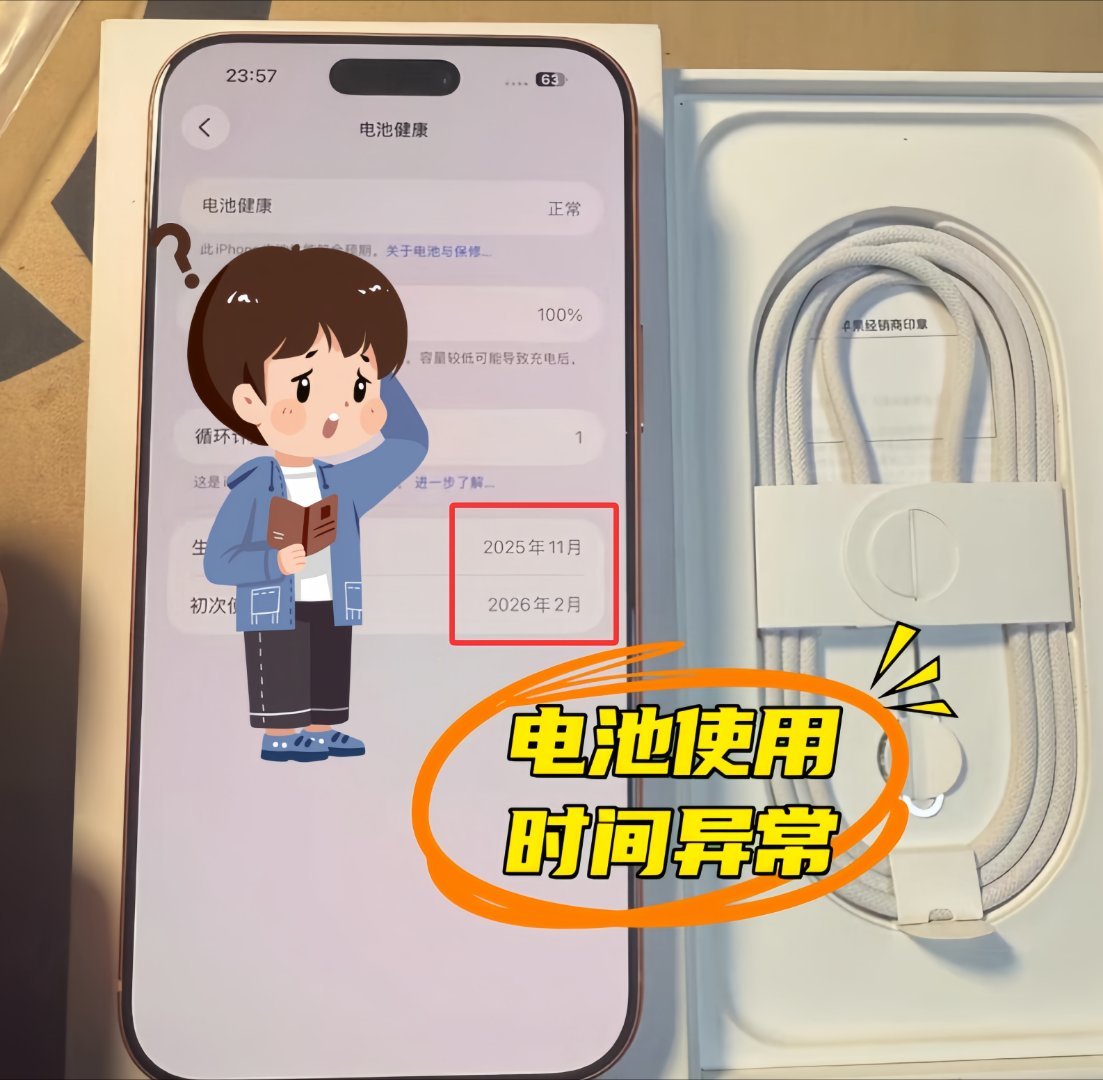 天都塌了！粉丝618买的全新iPhone17ProMax居然是资源机！心态直接