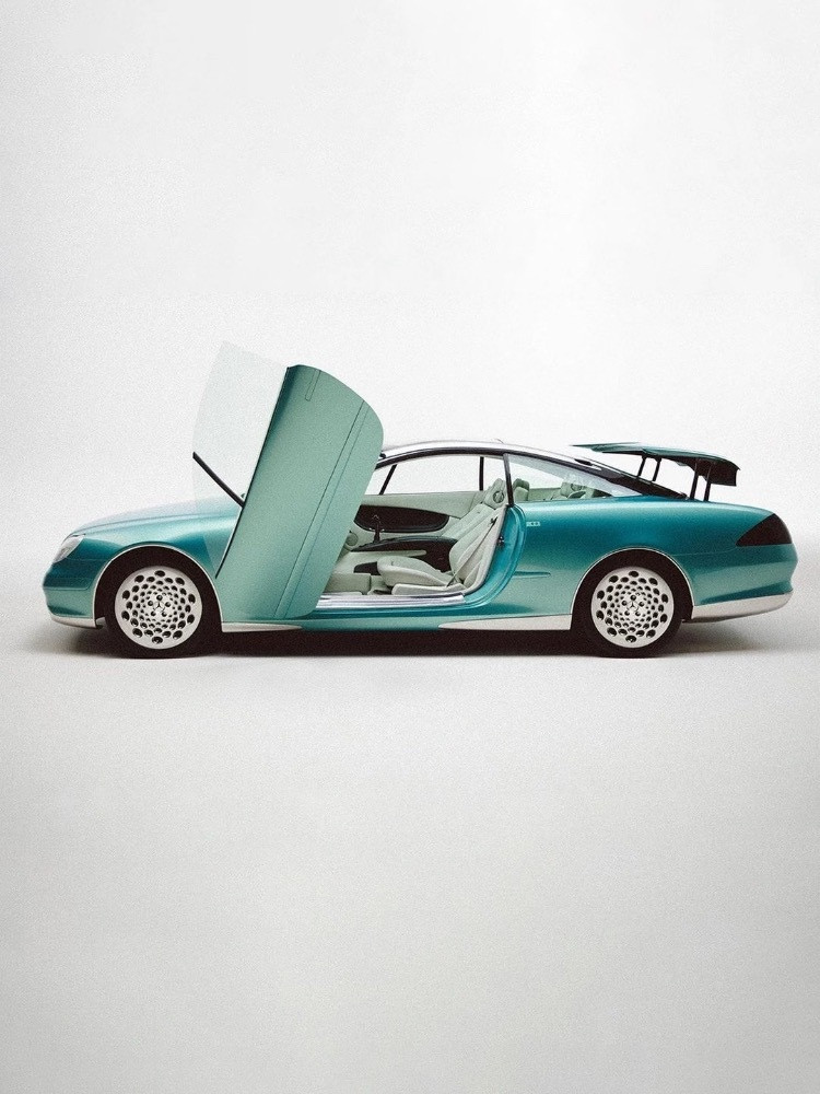 1996年亮相巴黎的F200概念车薄荷曼波的标准答案被你刷到了每天一辆艺术品汽车