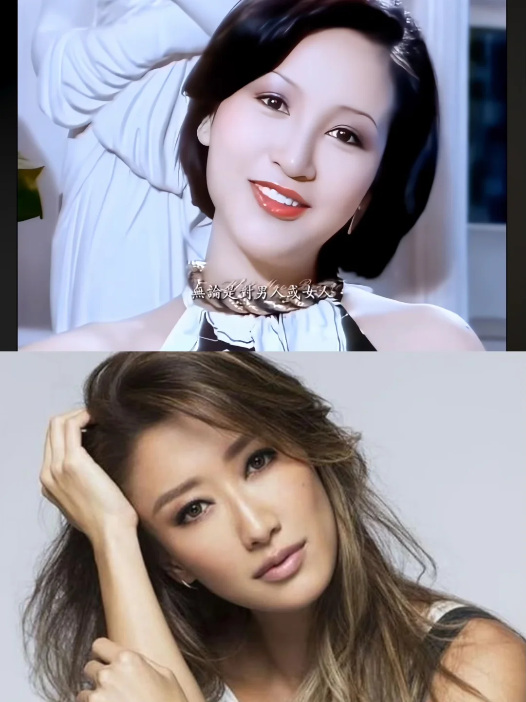 谢婷婷没有遗传到母亲的美貌。。。