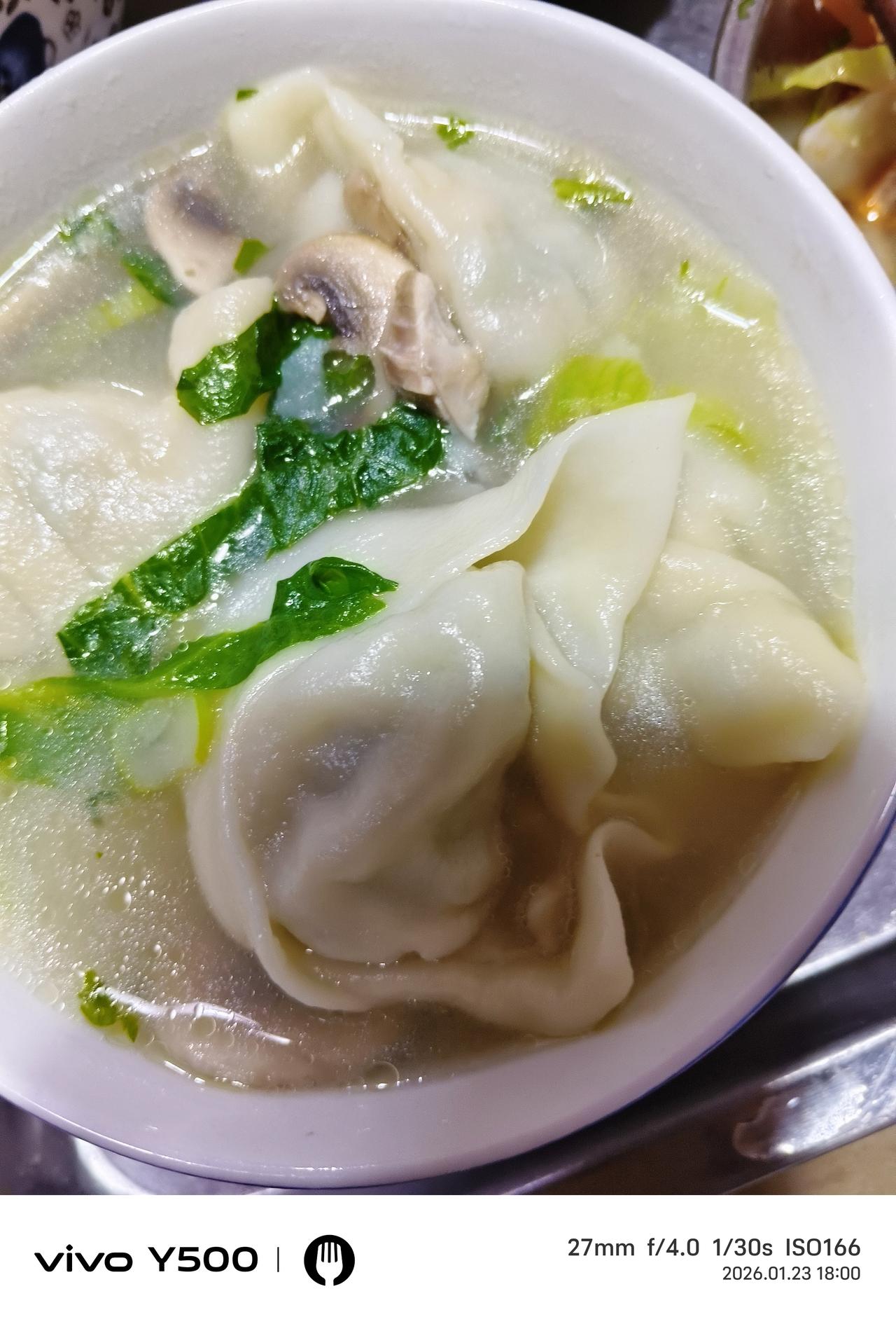 正值四九严寒，吃点什么，能又解馋又解饿又有营养。一碗热气腾腾的馄饨