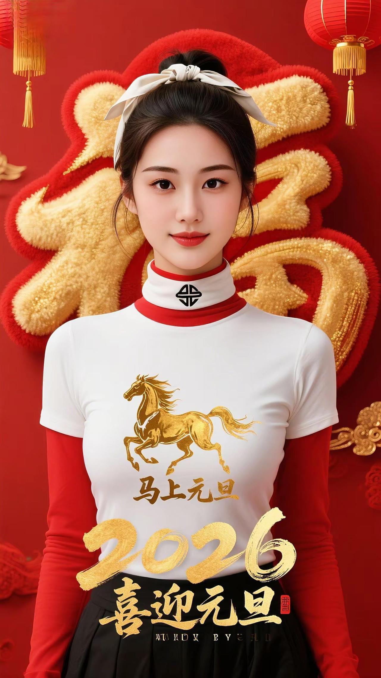 2026马上元旦，愿新年胜旧年，万事皆顺遂～🐴✨2026元旦马上有好运