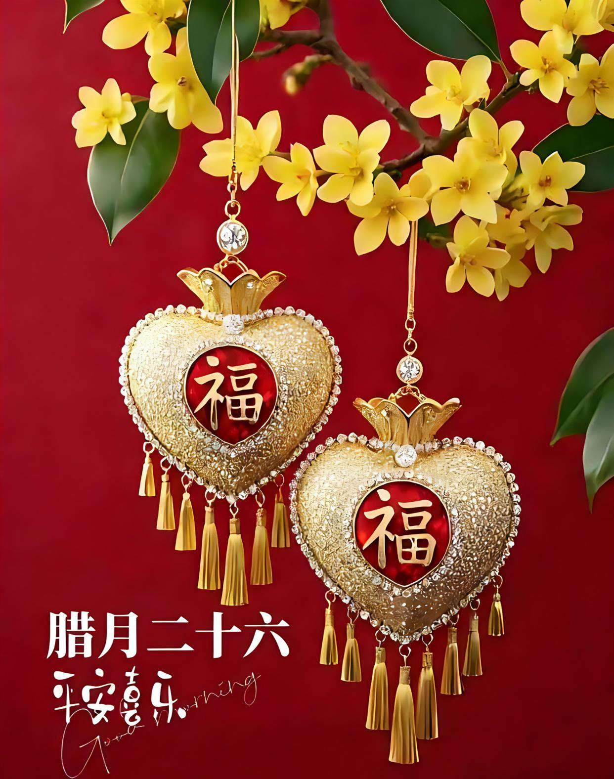 早安吉祥，福气满满，万事胜意，喜乐安康🧧🌼🎉传统文化早安