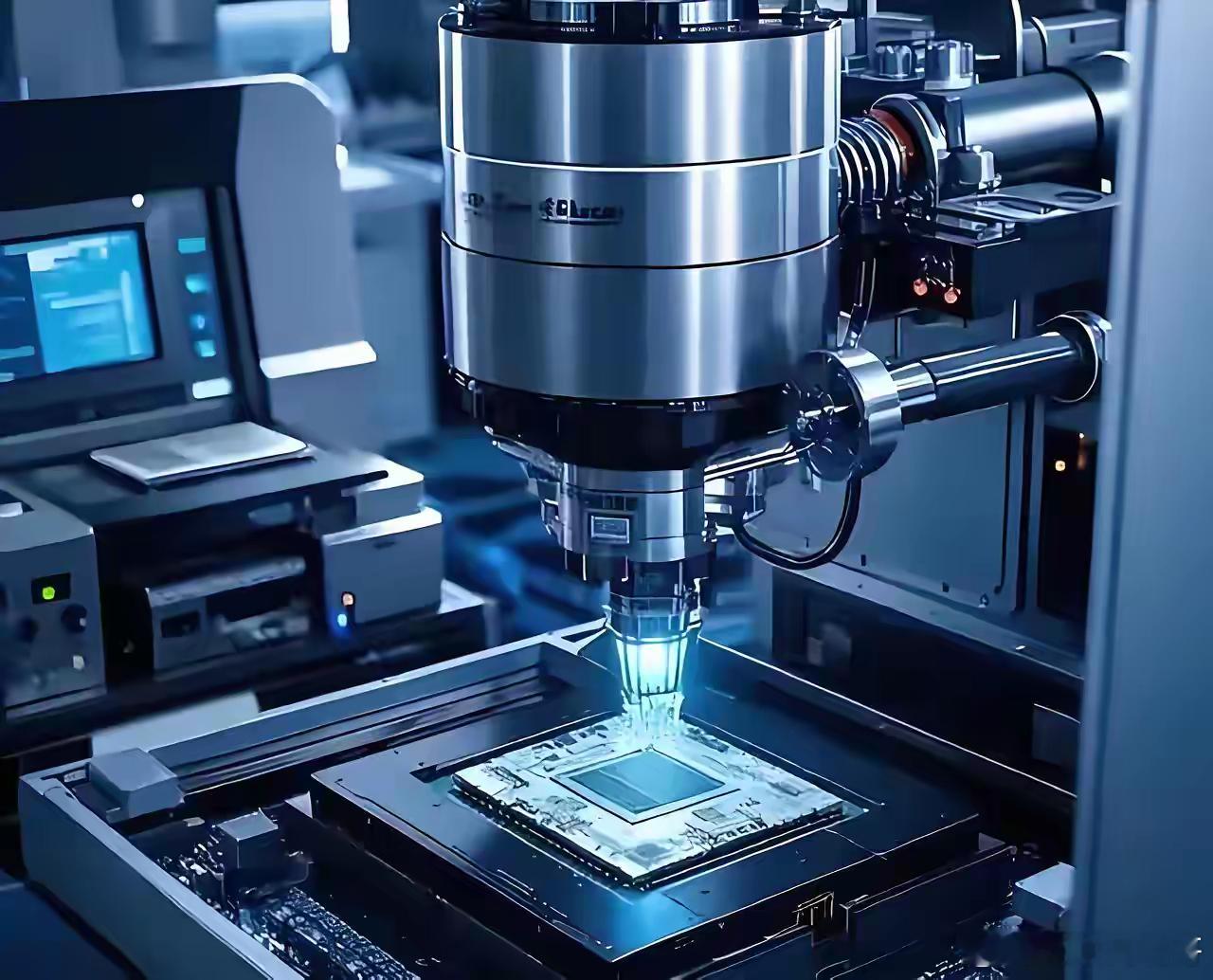 光刻机要烂大街了！知道芯上微装国产自主研发生产的首台350nm步进光刻机对我们意