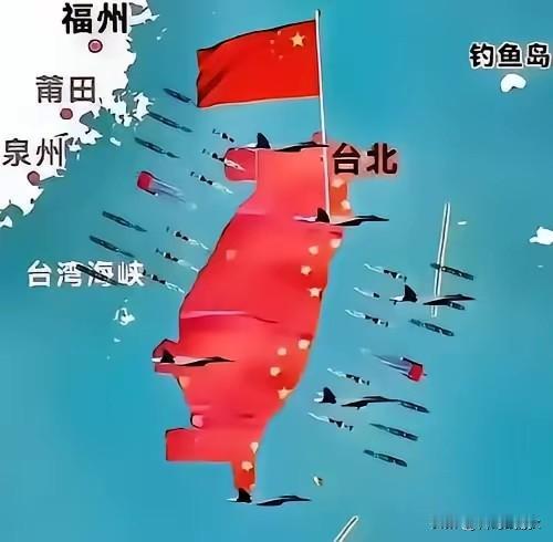 台湾网民问大陆网民：“如果统一了，我们回归了，大陆要送什么礼物给我们台湾啊？”大