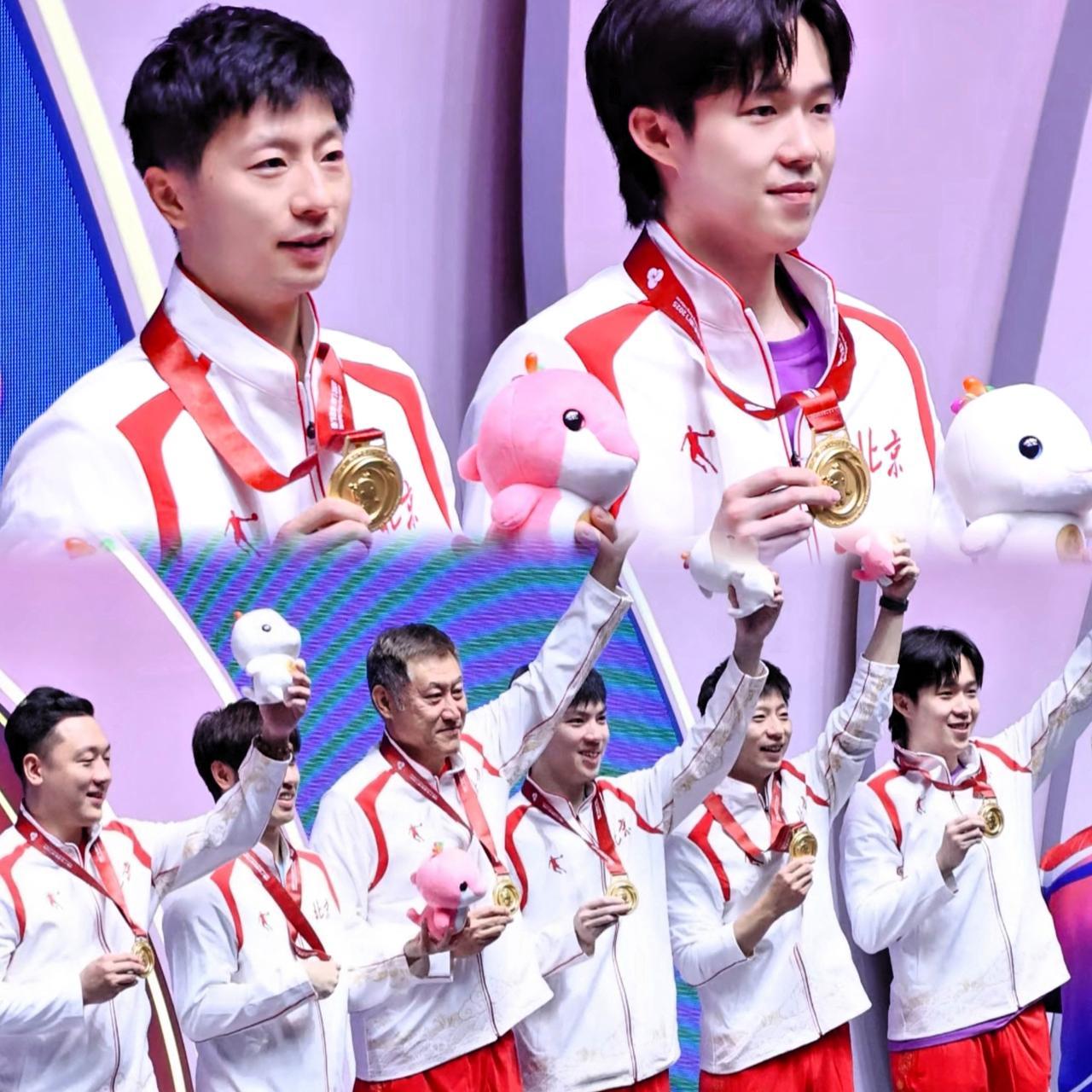 刚才听到一句话，心里又暖又不是滋味：“总不能每次都让王楚钦带着遗憾下场吧。”