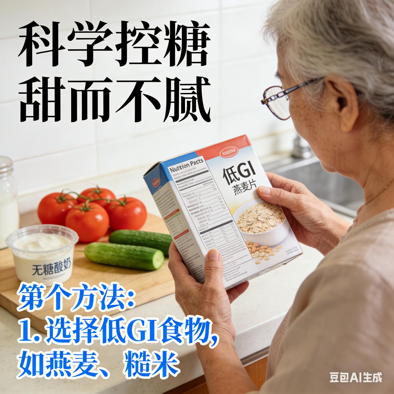 老人如何科学控糖？5个实用方法让生活