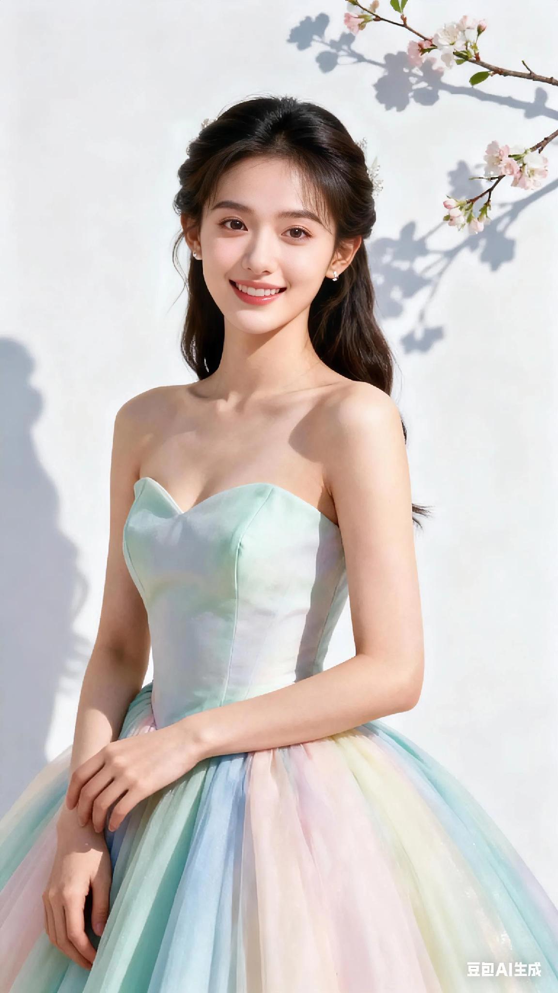 爱笑的女人魅力十足，你觉得呢笑容能治愈一切不好，让你春风满面，魅力诱人！少女