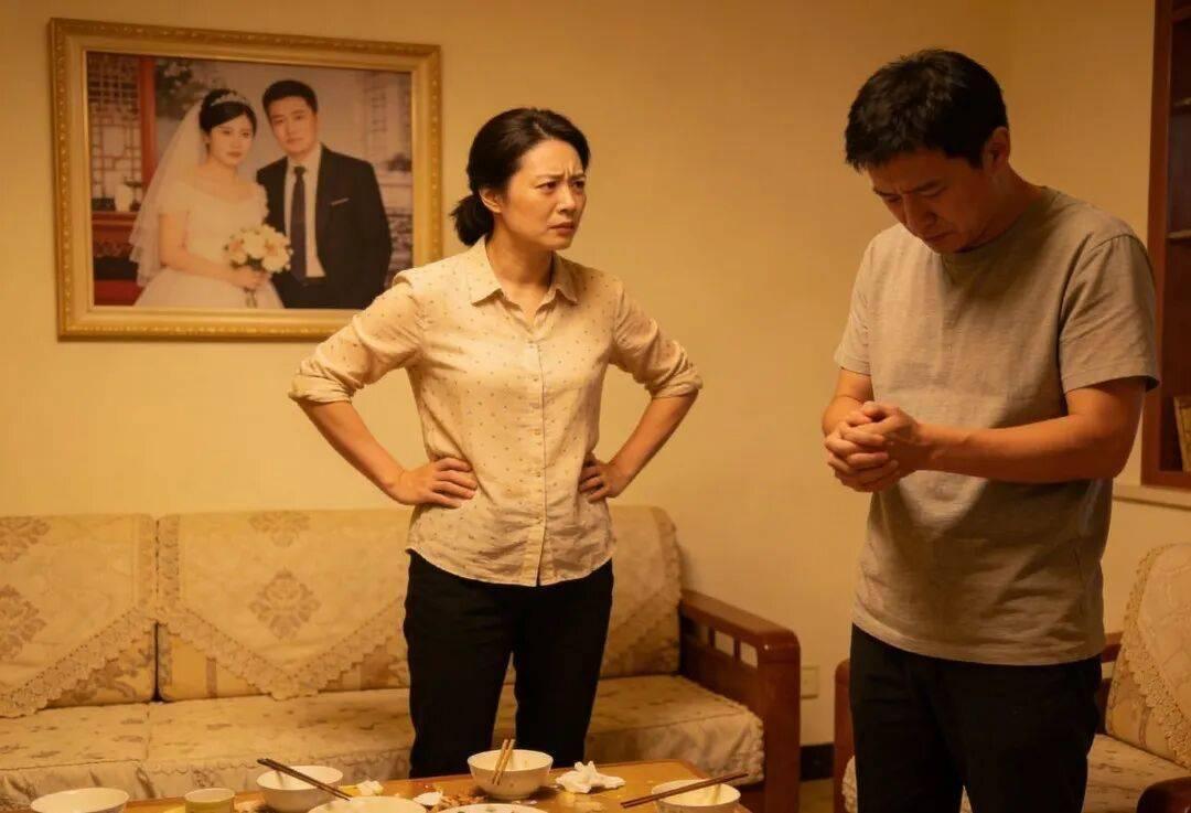 一男子和妻子吵架后，出门打工两年，准备回来离婚，谁料，刚打开家门却楞住了。​​