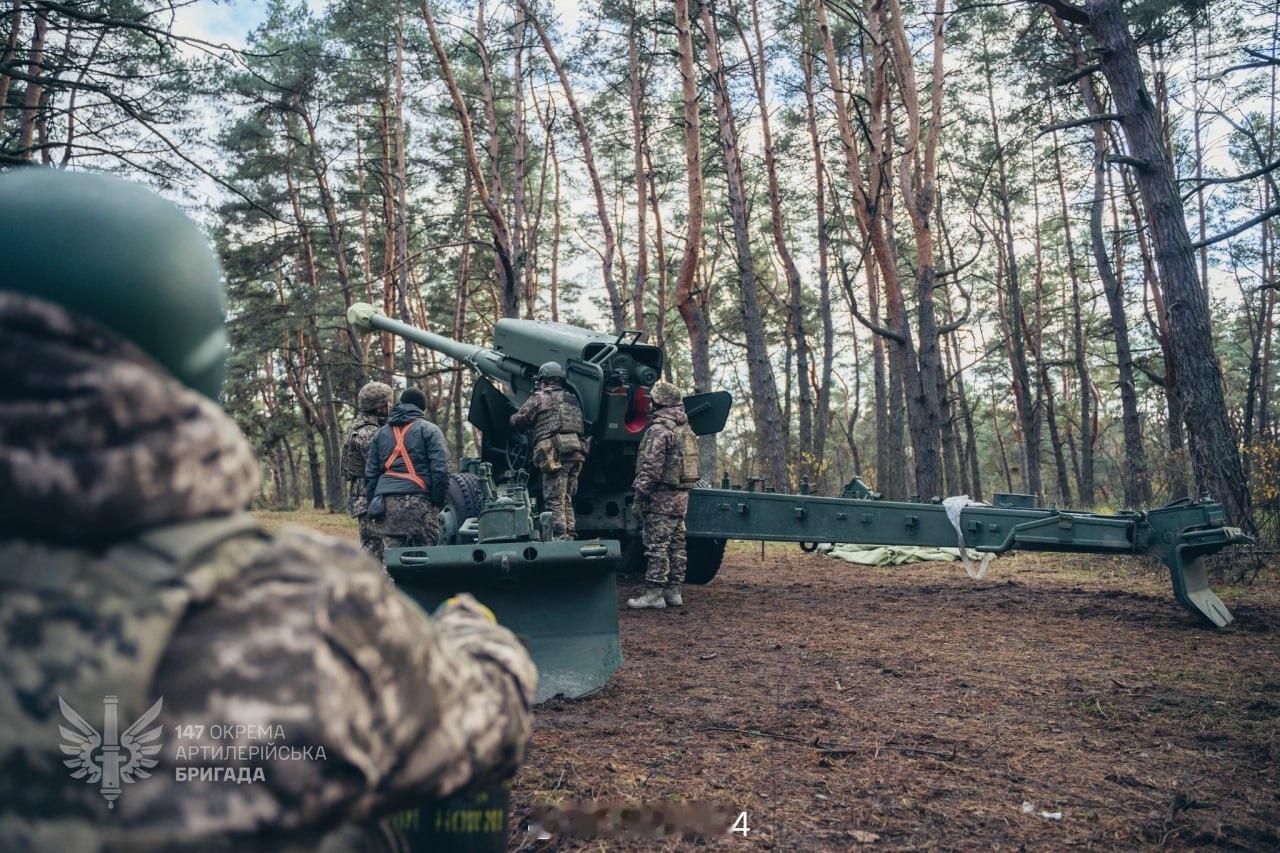 乌克兰空降兵第7空中突击军团新组建的伞兵第147炮兵旅使用的2P22“博格丹娜-
