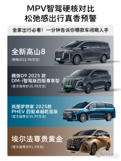 全民智驾阶段，全家出行选MPV，智驾配置至关重要！今天阿，牛哥带大家来盘一盘即