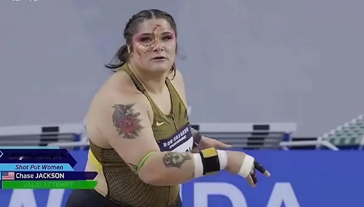 美国名将杰克逊以20.95米成绩打破美国女子铅球国家纪录，东京世锦赛前竞技状态已