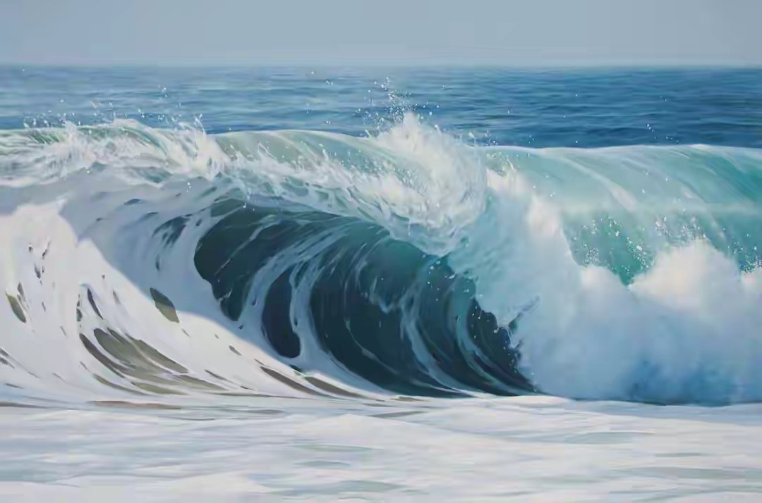 画家KatharineBurns绘画作品欣赏遇见艺术遇见美好风景​​​