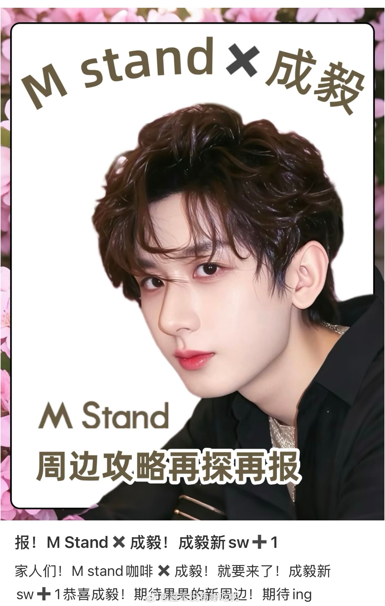 成毅新商务Mstand咖啡薯好多都在发