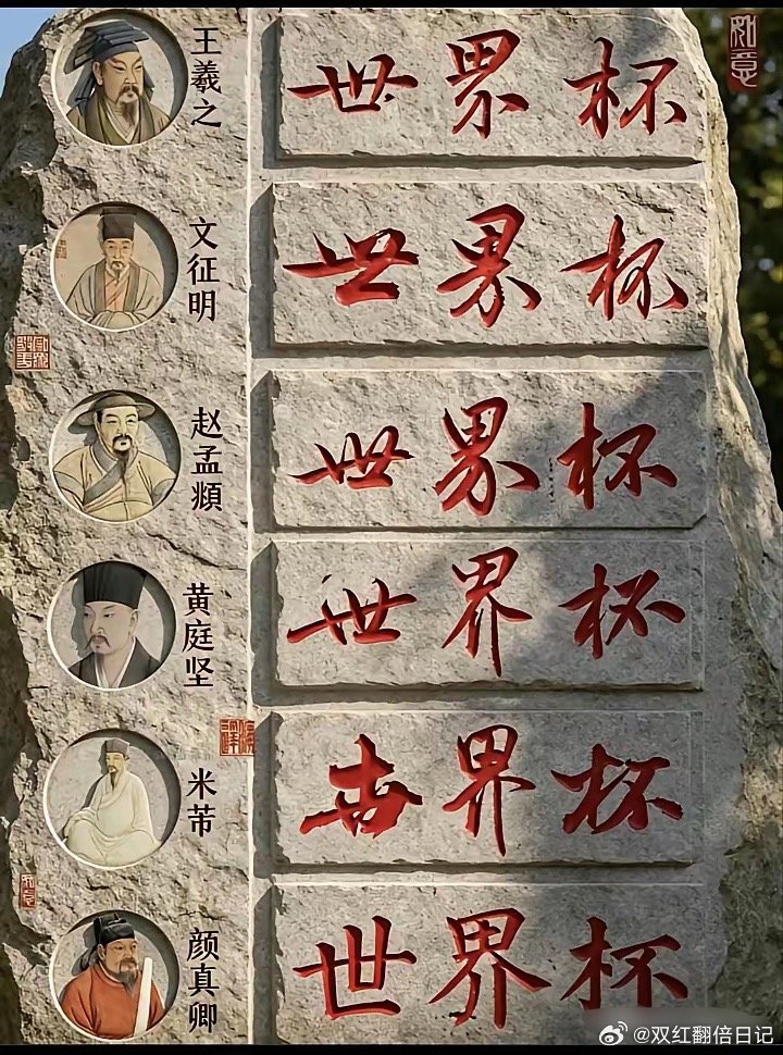 第一眼，喜欢谁的字？
