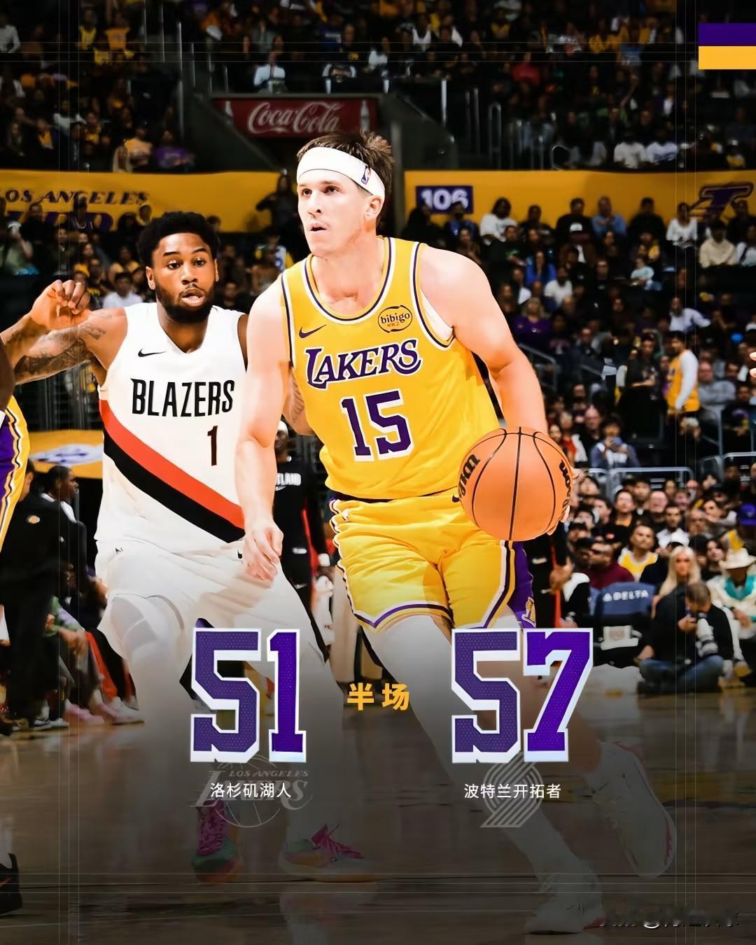 背靠背无缘连胜!湖人108:122不敌开拓者,看看球员数据,谁尽力了?!1、