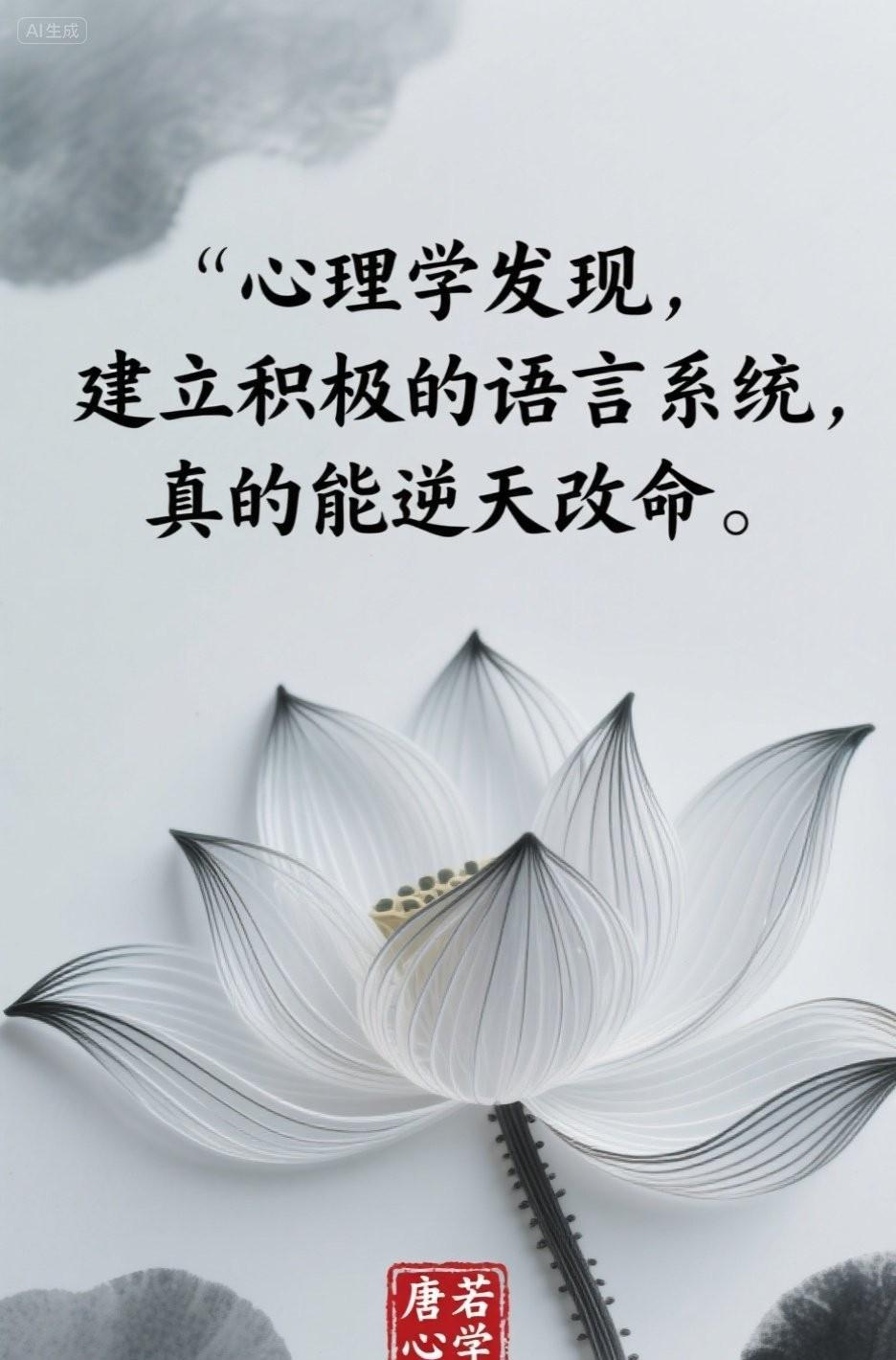 心理学发现，建立积极的语言系统，真的能逆天改命。逆天改命，不是与天对抗，而是顺