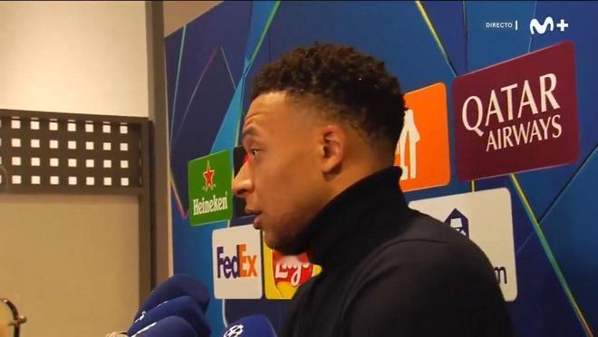 姆巴佩声援维尼修斯姆巴佩说种族歧视者不配踢欧冠赛后接受采访时，姆巴佩声援受到种