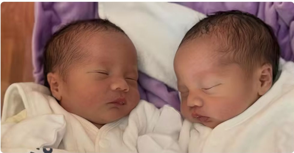 恭喜！香港名模宣布平安生下双胞胎，结婚七年靠做试管婴儿圆梦