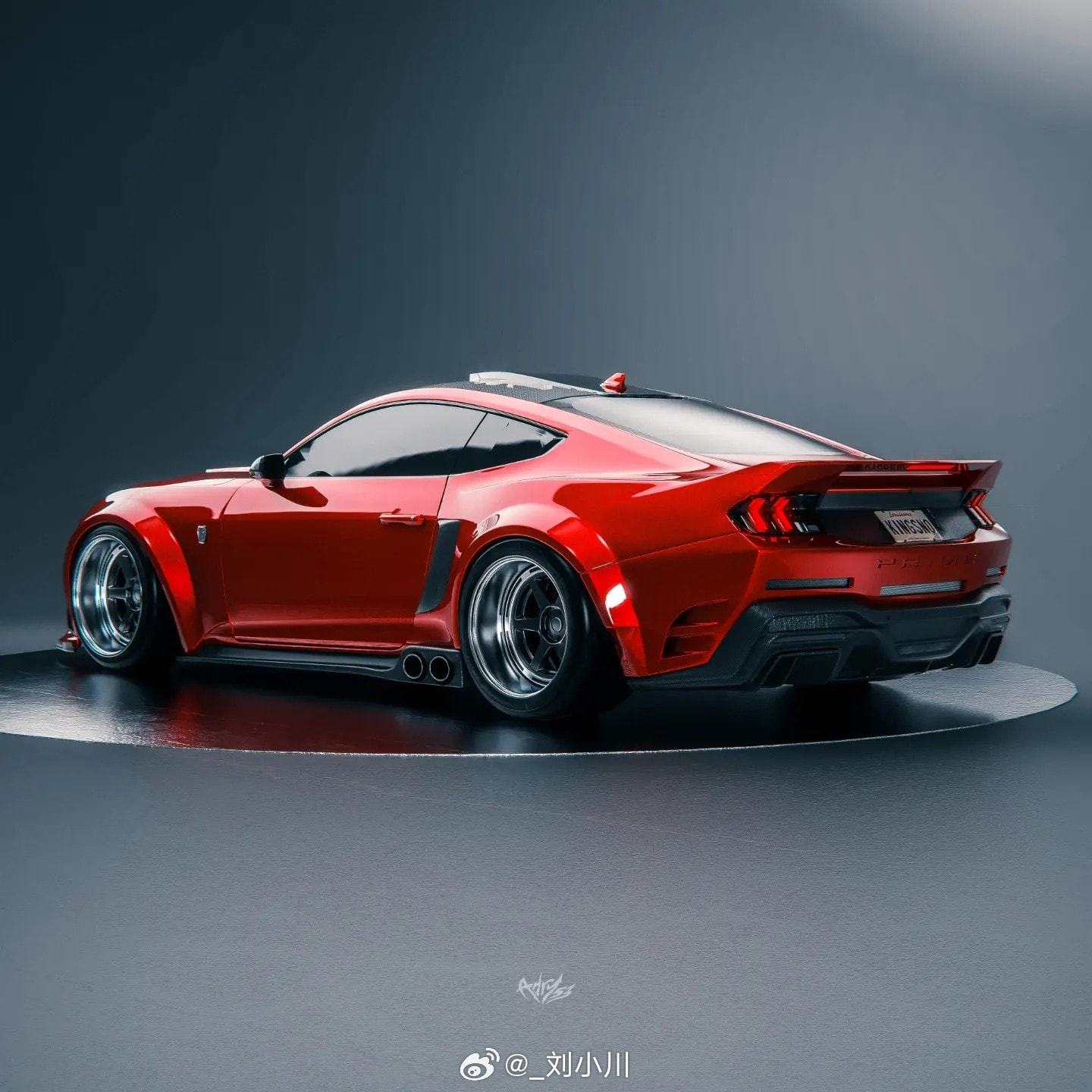 福特MustangDarkHorse宽体套件人靠衣裳，马靠鞍！福特Must
