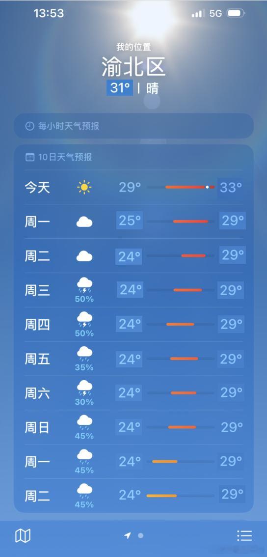 重庆避暑圣地宝子们重庆马上下雨了，快来重庆游玩，可以看到烟雨蒙蒙的雾都，配上一杯