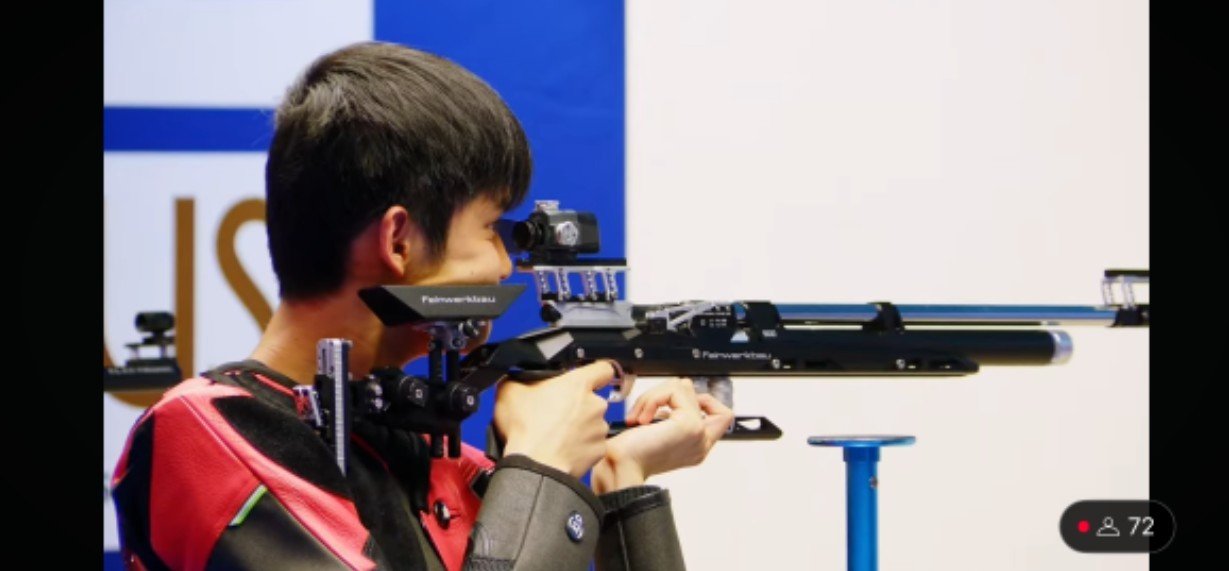 【盛李豪收获职业生涯第10枚世界杯奖牌】北京时间6月12日，2025年国际射联步