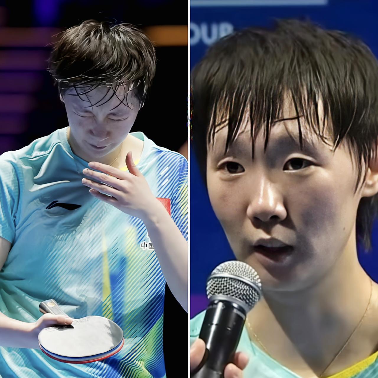 明眼人都看出来了，王曼昱输了，不是她没实力，也不是孙颖莎太强，而是她这次真的