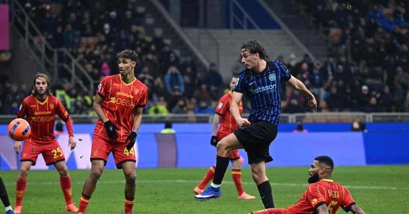 ⚽️比赛预告：莱切vs国米将于2月21日周六20:45（北京时间2月22日周日