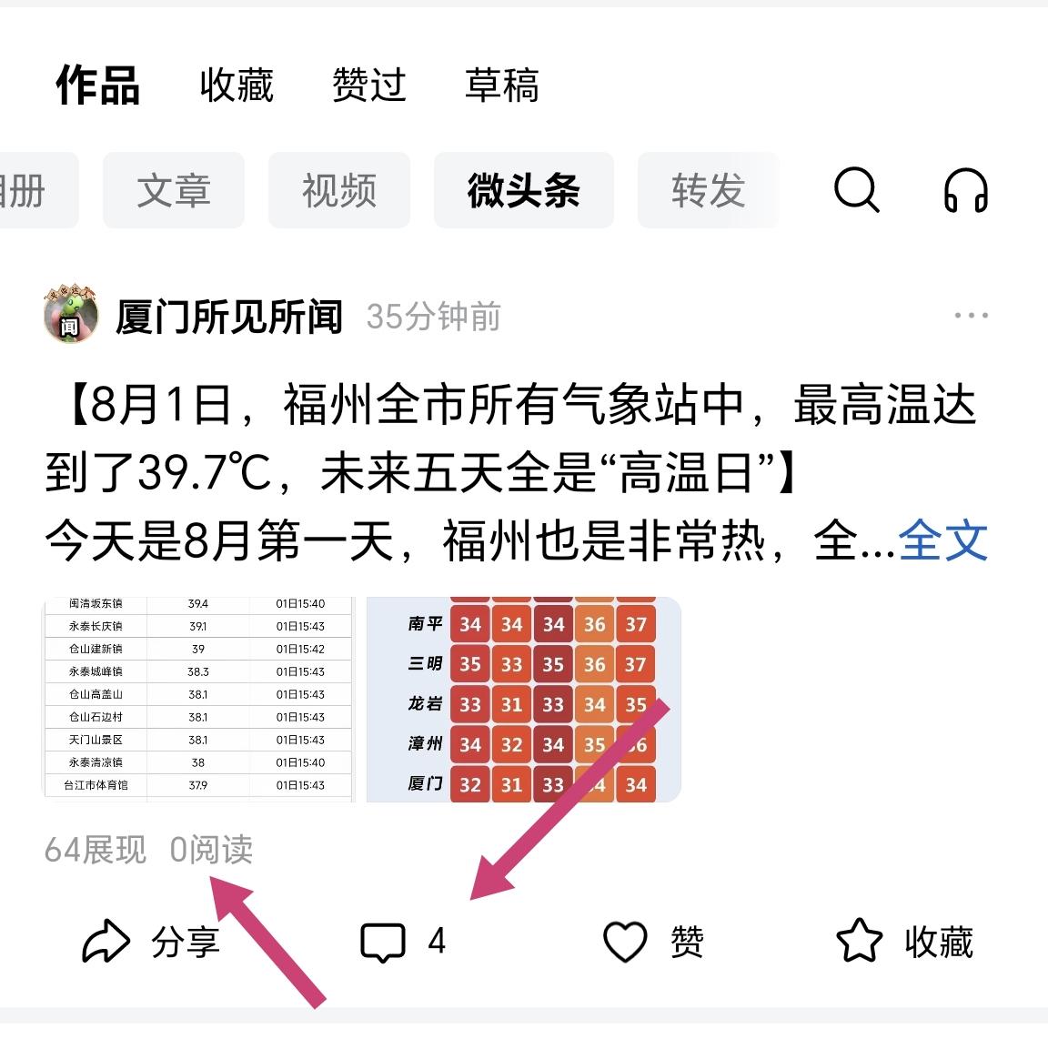 【福州高温多，这是事实，水军这有啥好洗地的】发现一个很有趣的事，只要我发布相