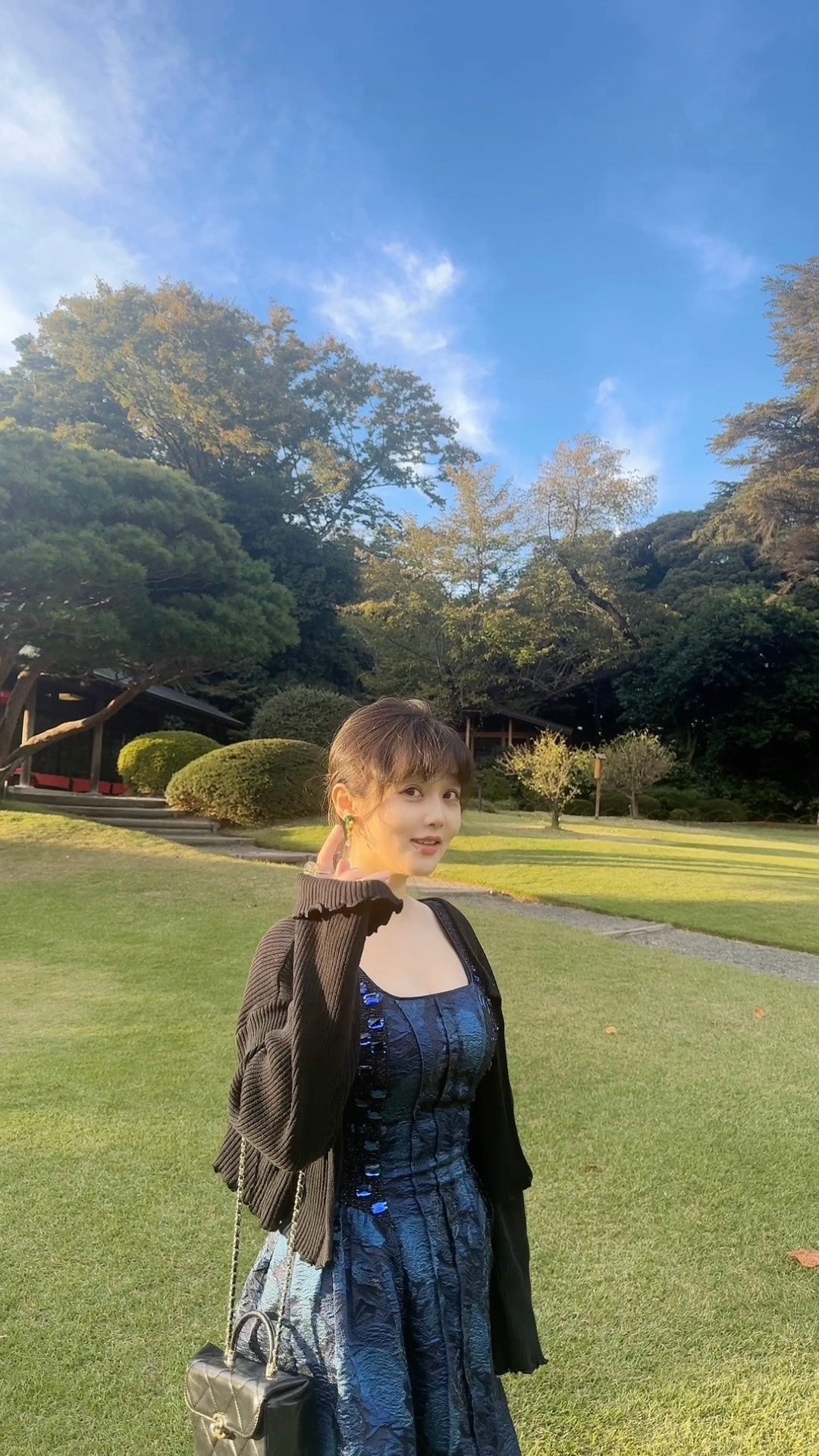 每天都想逛公园。