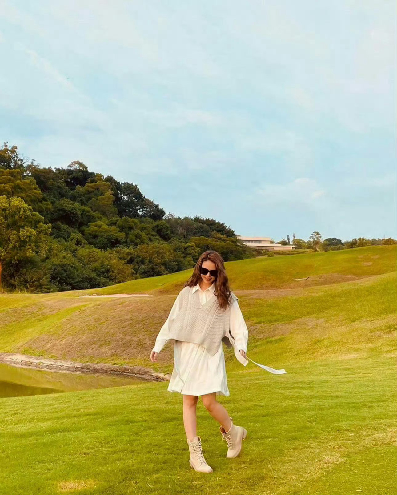 老公拍的老婆就是漂亮​​​​