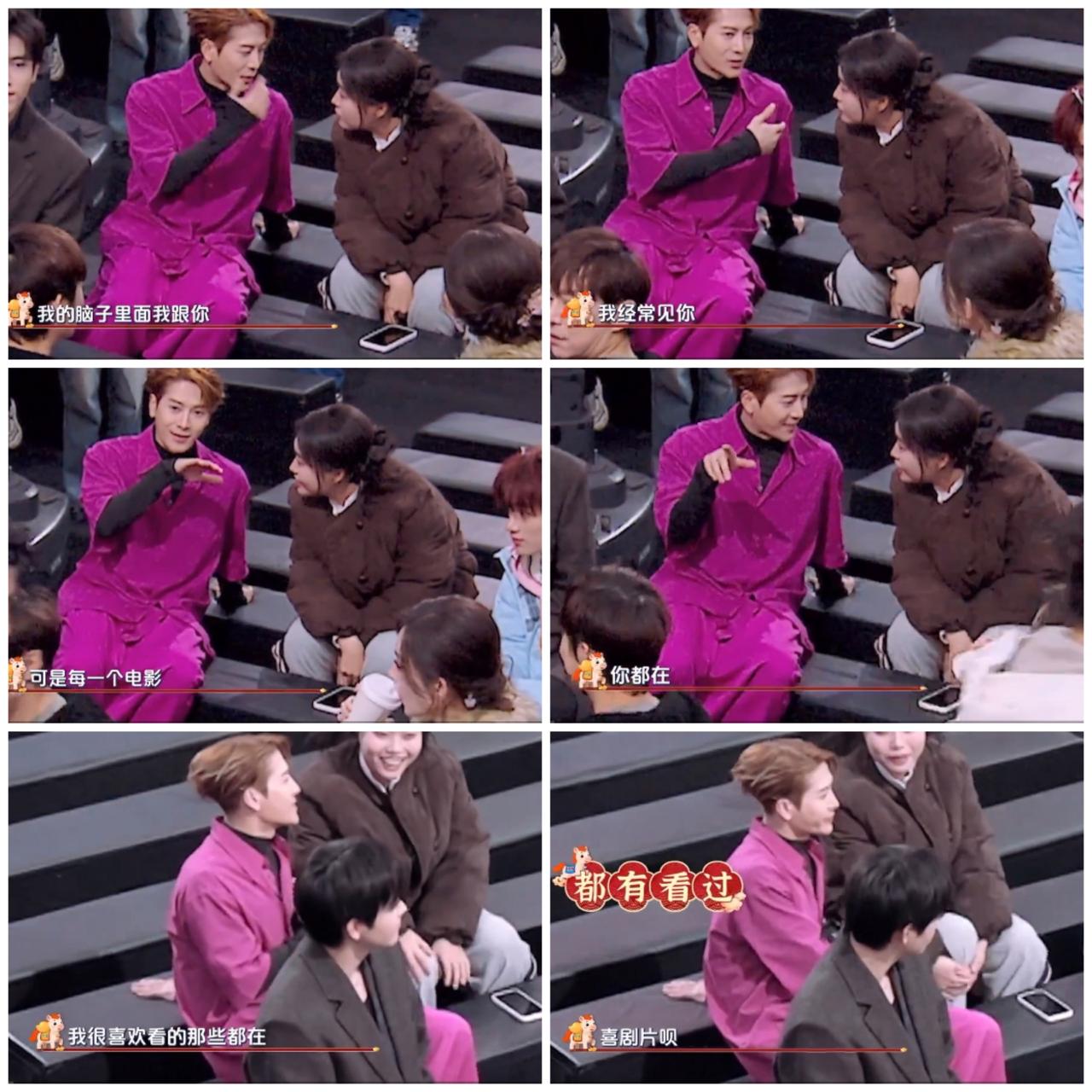 孙千，古力娜扎，王嘉尔录制何炅节目，没有想到王嘉尔跟她聊得热火朝天。王