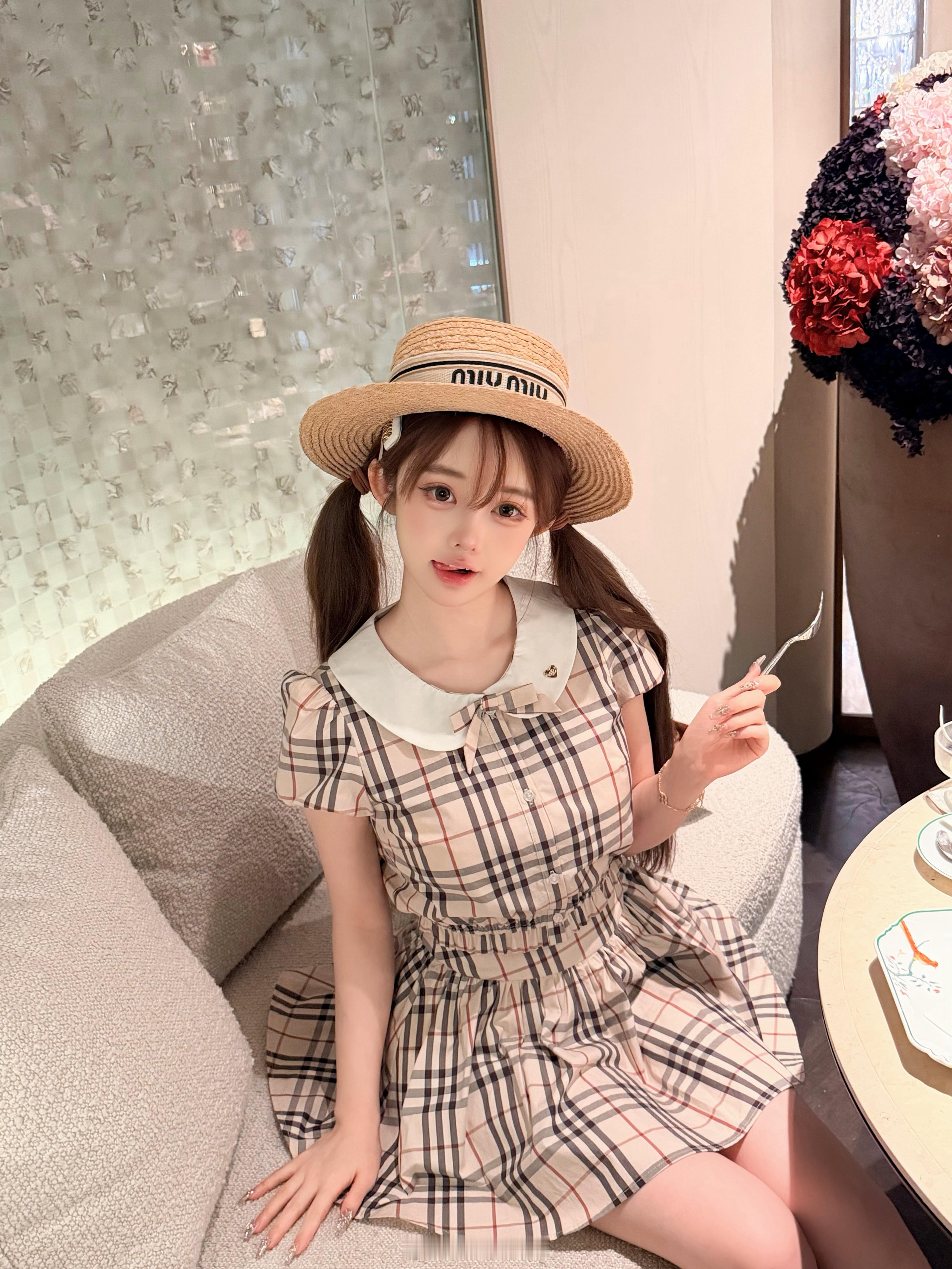 kiyomidoll美美下午茶滴一天，这套本期最乖!!秋天配个开衫又学院风又