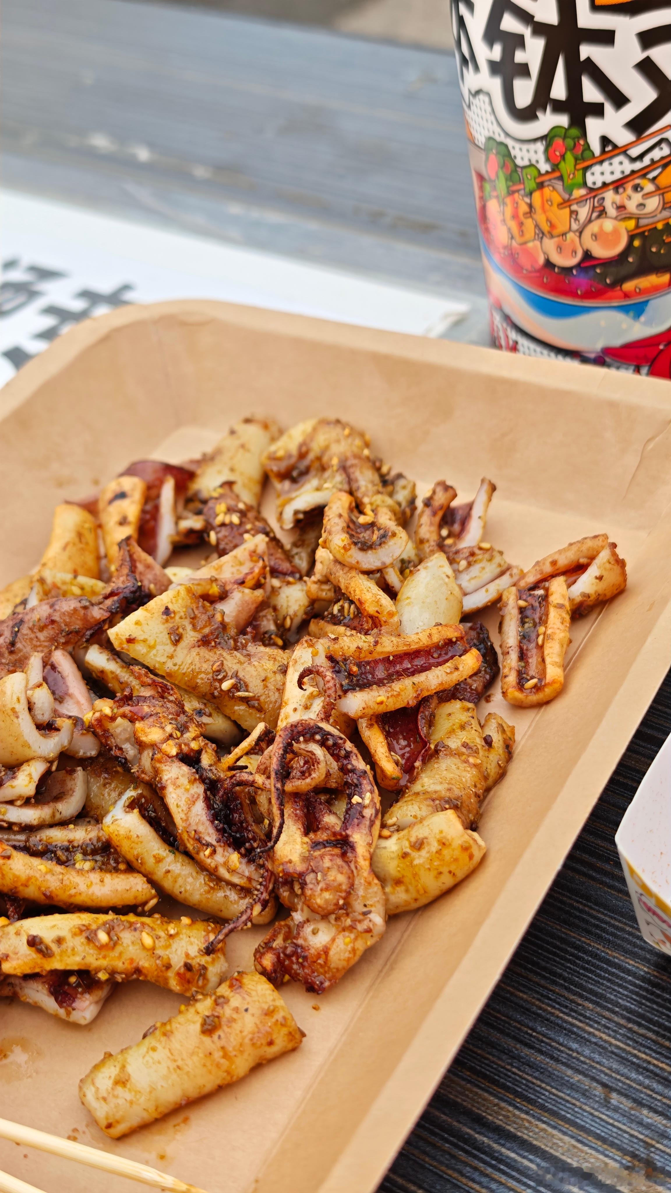 今天的夜宵有点极致