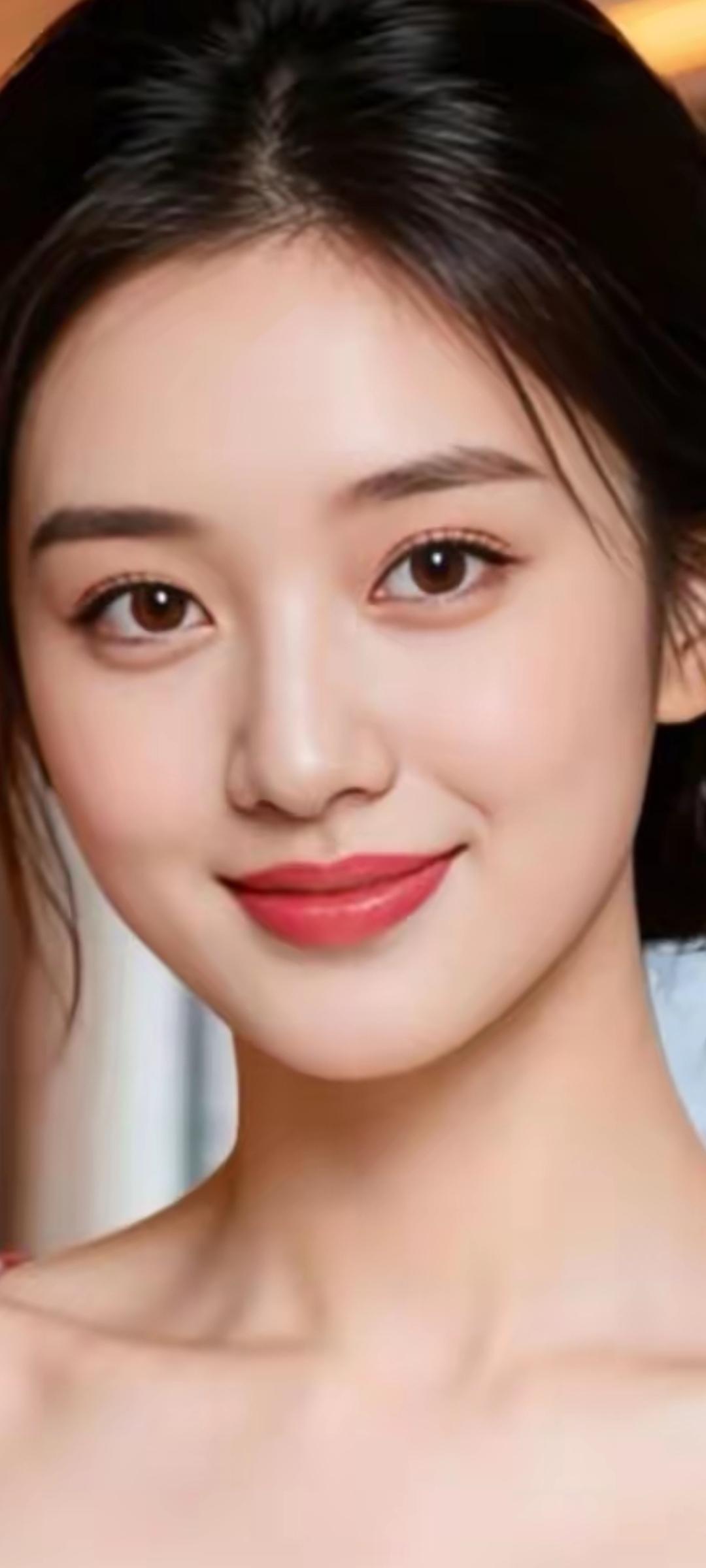 温柔甜美的笑容，让人心动不已！😍✨