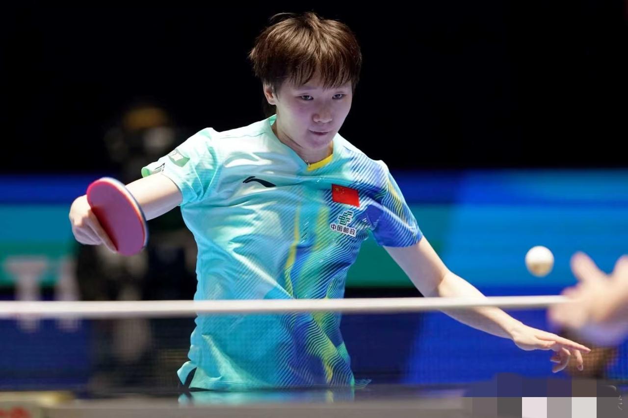 小组赛王曼昱面对日本新星赤江夏星，不想其他，就是赢球。王曼昱1个月前输给韩莹，