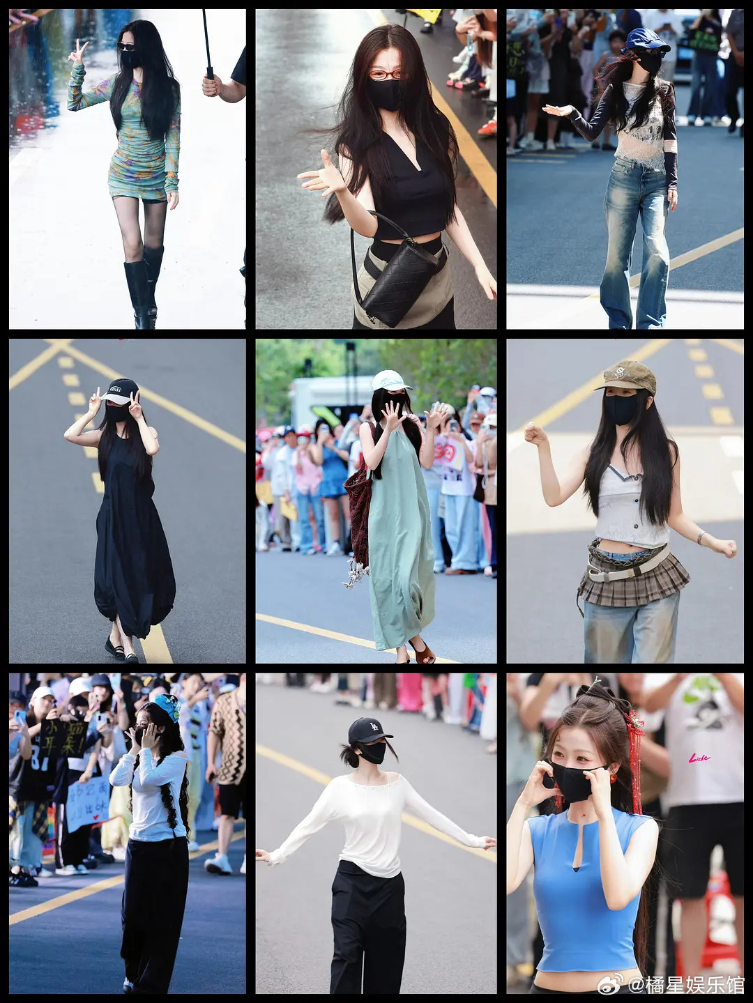 她为什么每次路透都要戴口罩。。。就不能画个妆，美美出个图