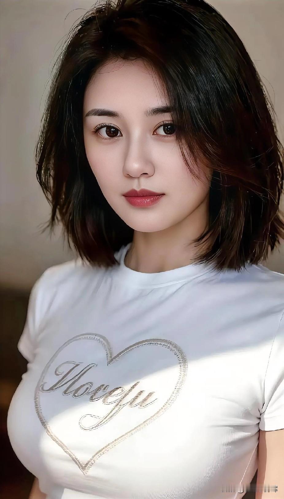 白衫映心语，眸光流转间，温柔自带光芒。
