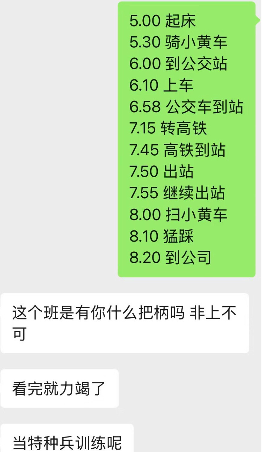 每天通勤6h这个班真的非上不可吗…