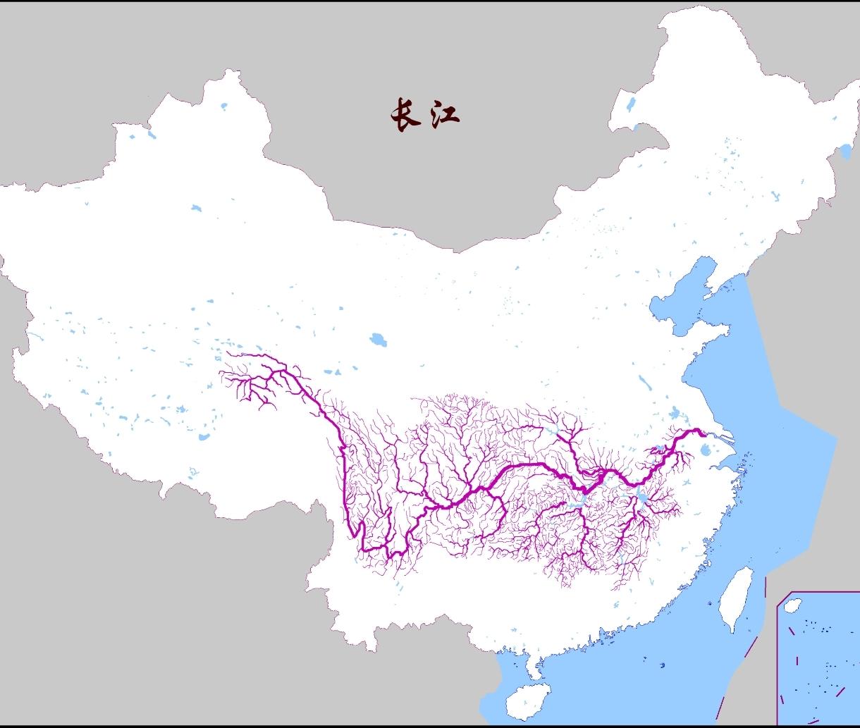 以前长江全长6475公里，仅次于尼罗河。1966到1972年，荆江河段三次裁弯取
