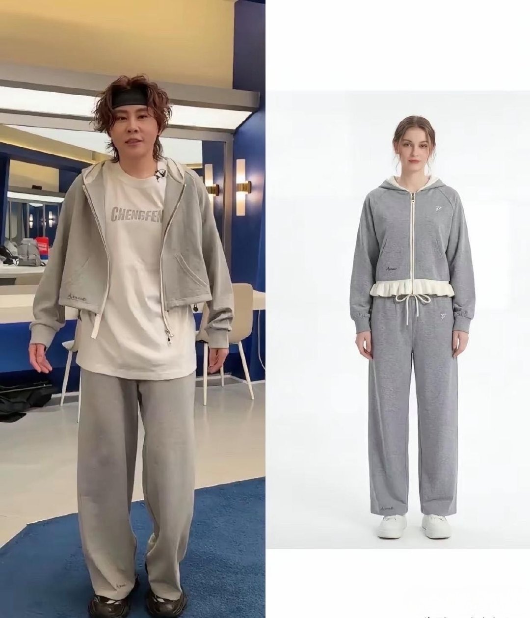 王濛是觉得衣服带花边太娘了吗？